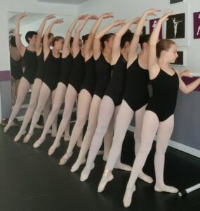 dancers in class